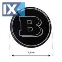 BRABUS ΑΥΤΟΚΟΛΛΗΤΟ ΣΗΜΑ  7 Cm