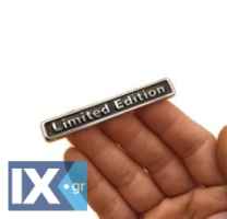 3D μεταλλικό αυτοκόλλητο χρωμίου LIMITED EDITION